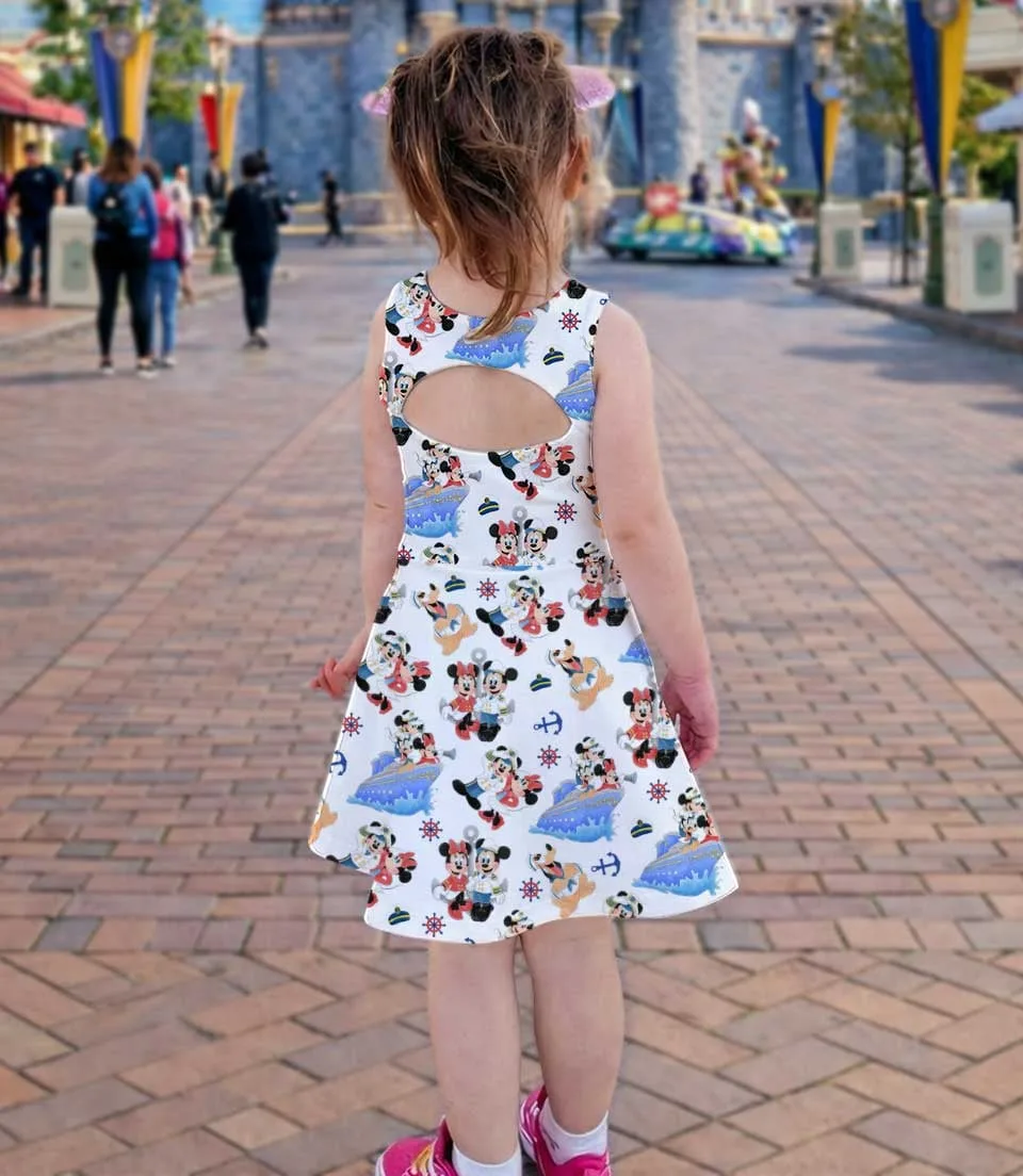 Disney Mickey And Co Dress Set, Nautical Cruise Family Vacation Outfit - Image 4