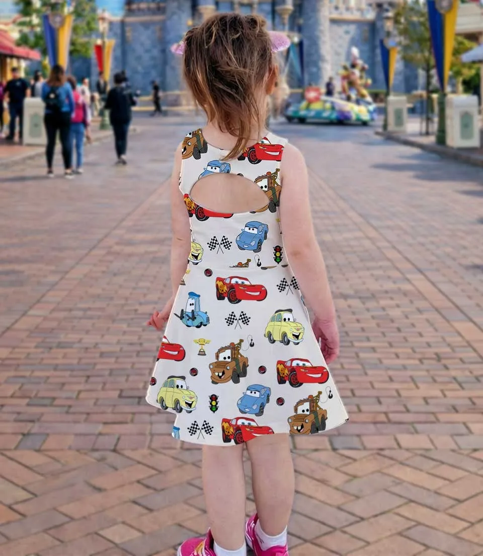 Women's Disney Cars Activewear Set, Athletic Dress & Skort Outfit, Family Matching Sportswear - Image 4