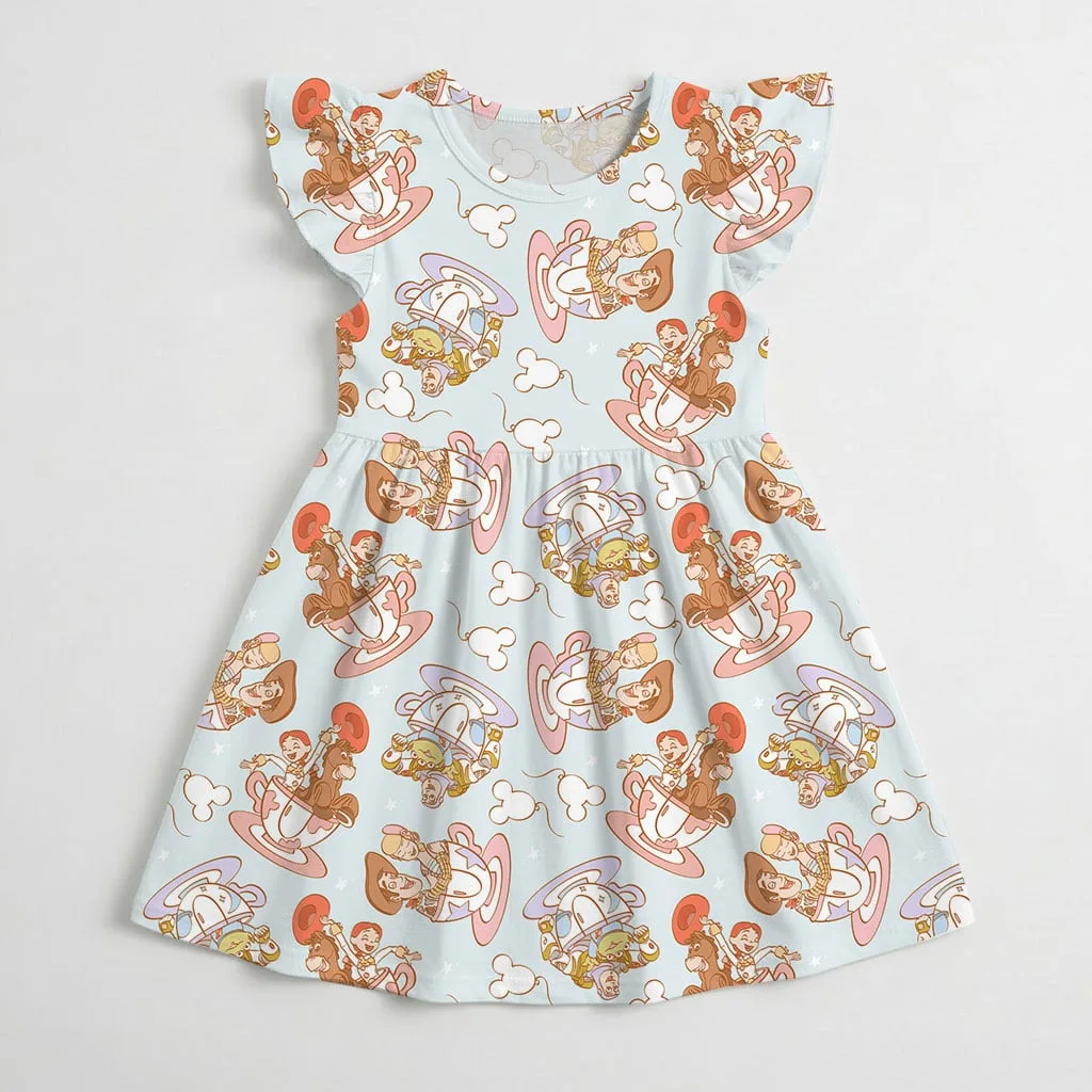Vintage Toy Story Skater Dress, Retro Disney Vacation Summer Outfit - Image 4