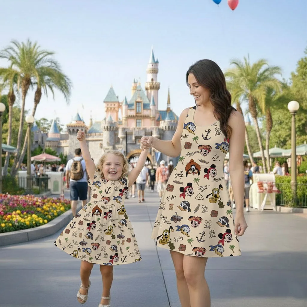 Personalized Mickey Nautical Dress, Disney Cruise Birthday Vacation Outfit - Image 6