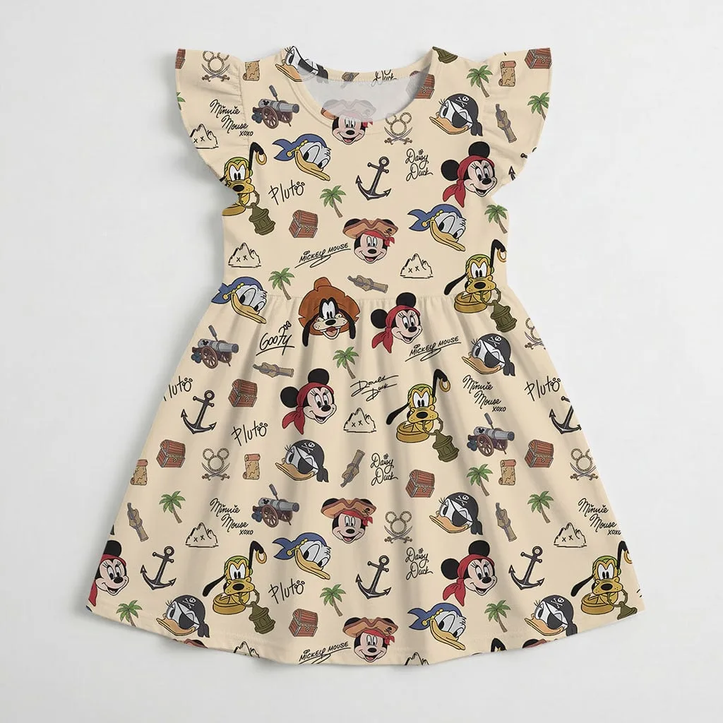 Personalized Mickey Nautical Dress, Disney Cruise Birthday Vacation Outfit - Image 4