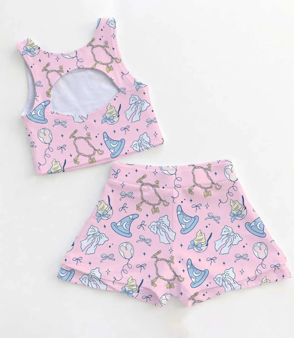 Mickey Mouse Fantasia Dress Set, Sorcerer Mickey Disneyland Vacation Outfit - Image 2