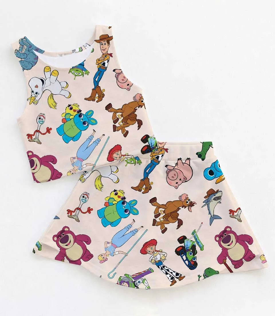 Toy Story Matching Dress Set, Woody Buzz Mommy And Me Disneyland Outfit