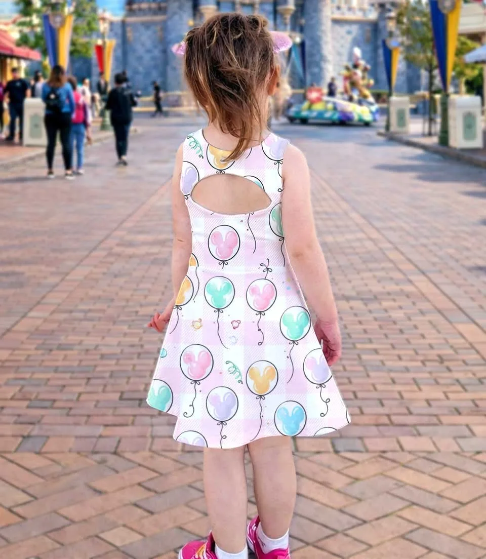 Women's Minnie Pastel Activewear Set, Athletic Dress & Skort Outfit, Family Matching Sportswear - Image 4