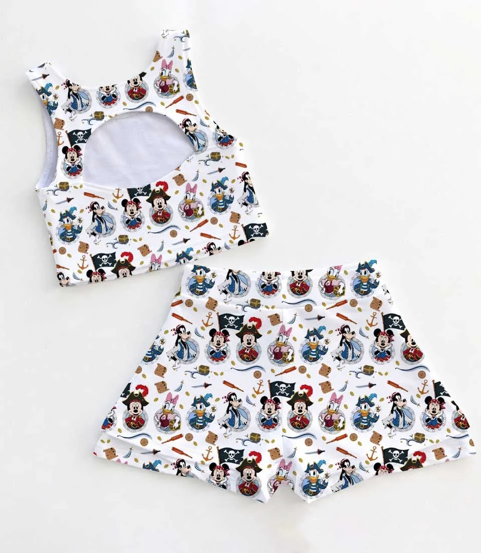 Cruise Matching Dress Set, Mother Daughter Sailor Mickey Minnie Nautical Outfit - Image 2