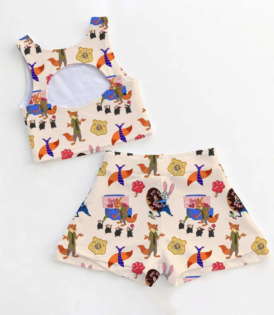 Judy Hopps Zootopia Dress Set, Bunny Power Family Vacation Birthday Outfit - Image 2