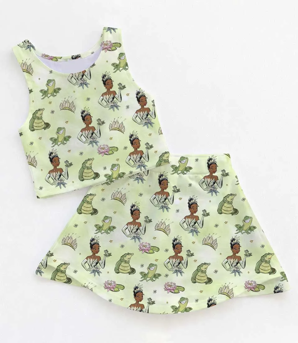 Disney Tinker Bell Activewear Set, Pixie Dust Garden Festival Outfit