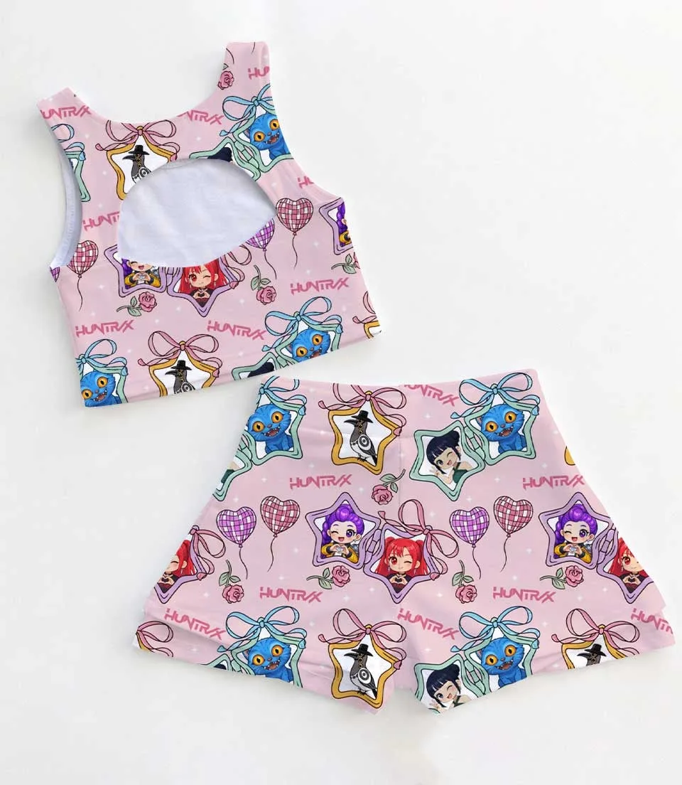 K-Pop Demon Hunters Dress Set, Rumi Inspired Girls Vacation Outfit - Image 2