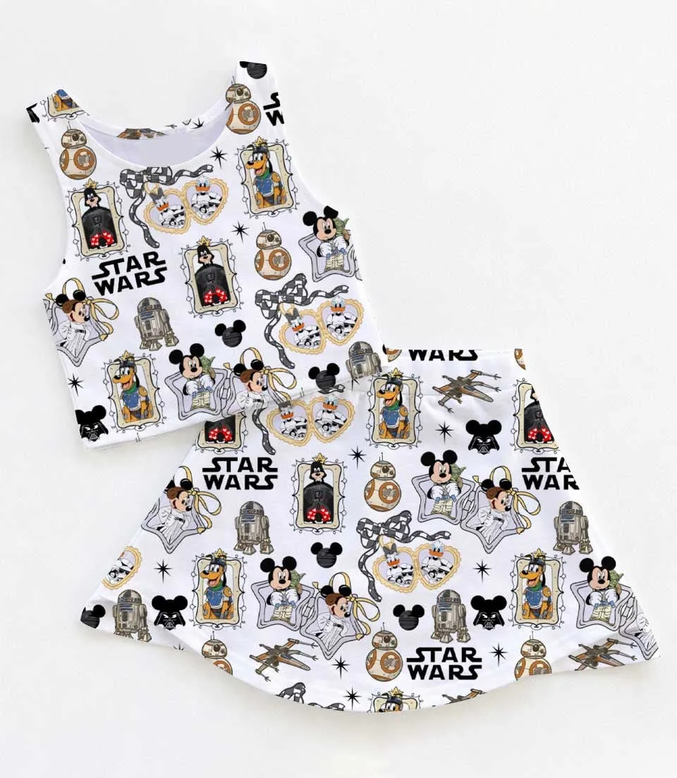 Mickey Jedi & Friends Dress Set, Star Wars Disney Vacation Outfit
