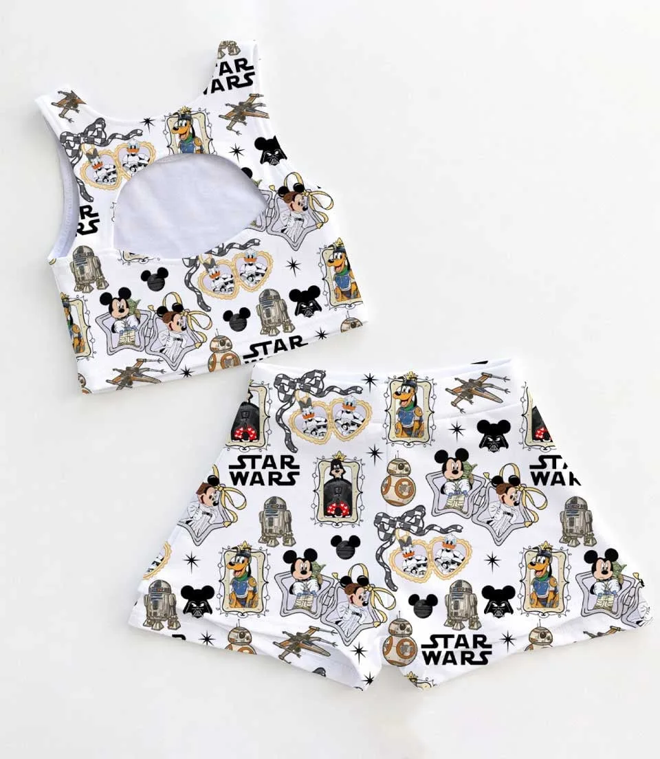 Mickey Jedi & Friends Dress Set, Star Wars Disney Vacation Outfit - Image 2
