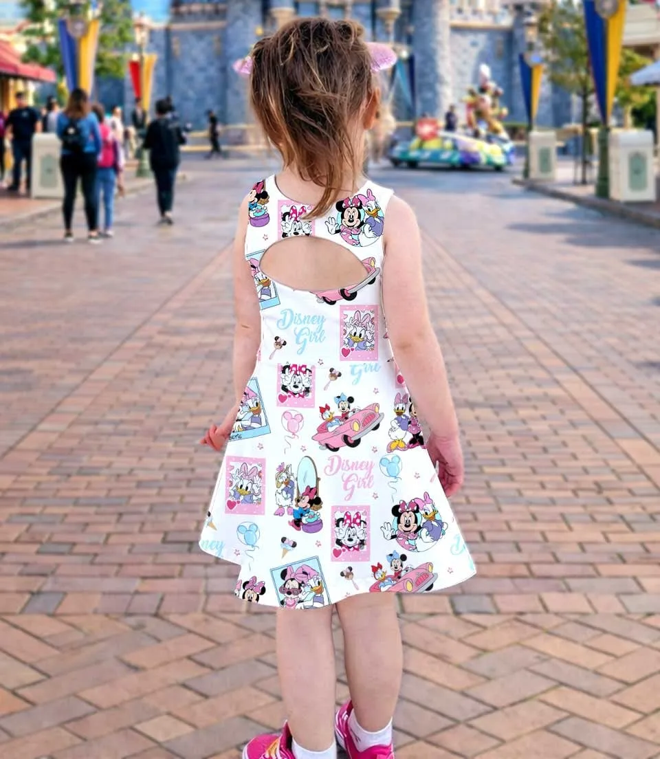 Minnie & Daisy Dress Set, Girls Just Wanna Have Fun Vacation Outfit - Image 4