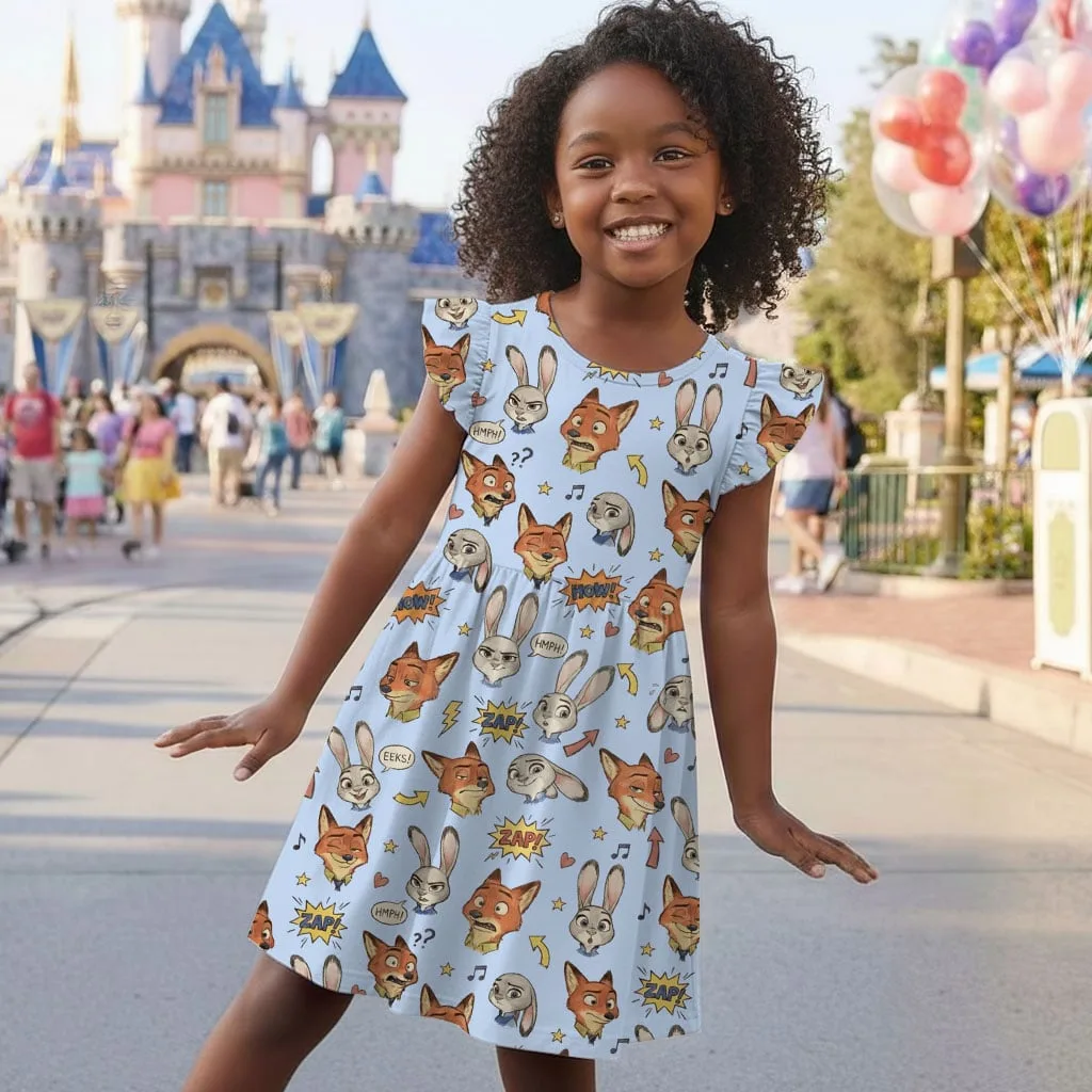Disney Zootopia Characters Mommy & Me Dress, Mama Mini Family Matching Outfit - Image 7
