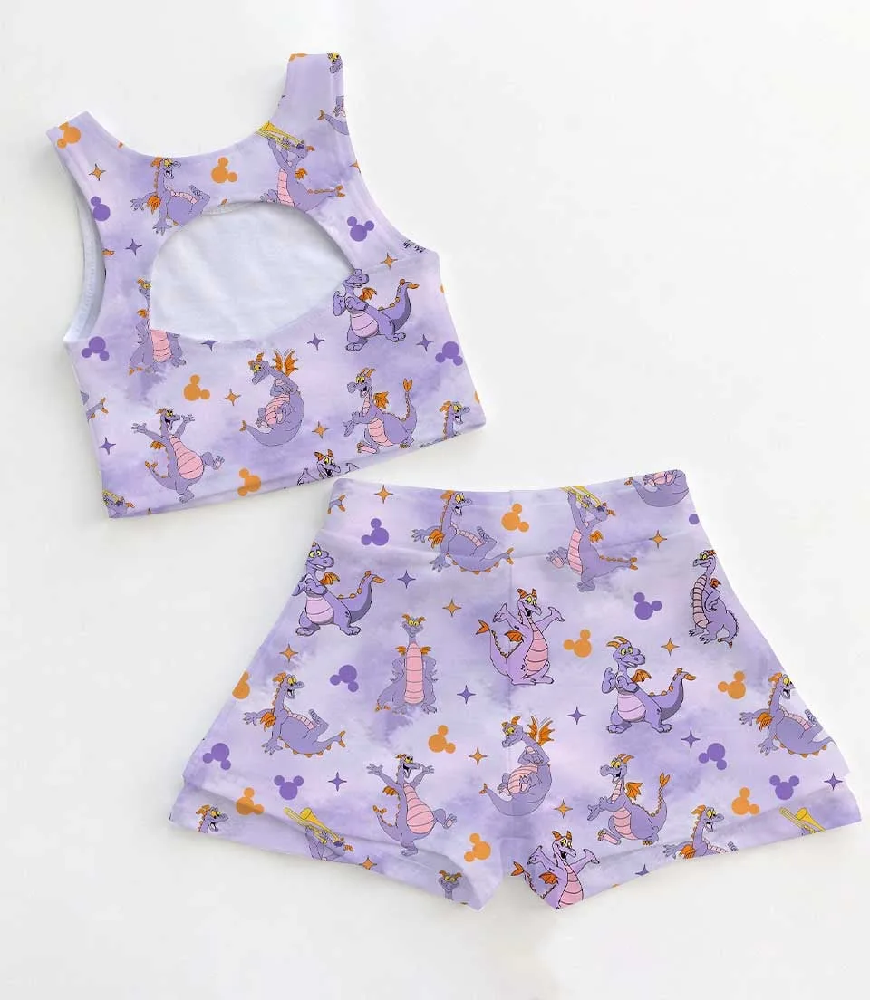 Women's Figment Activewear Set, Athletic Dress & Skort Outfit, Family Matching Sportswear - Image 2