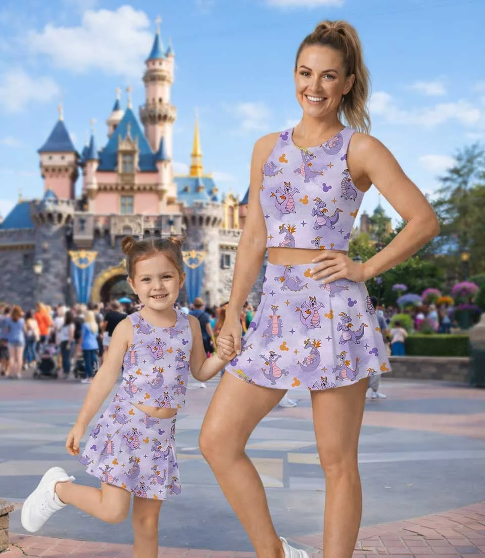Women's Figment Activewear Set, Athletic Dress & Skort Outfit, Family Matching Sportswear - Image 5