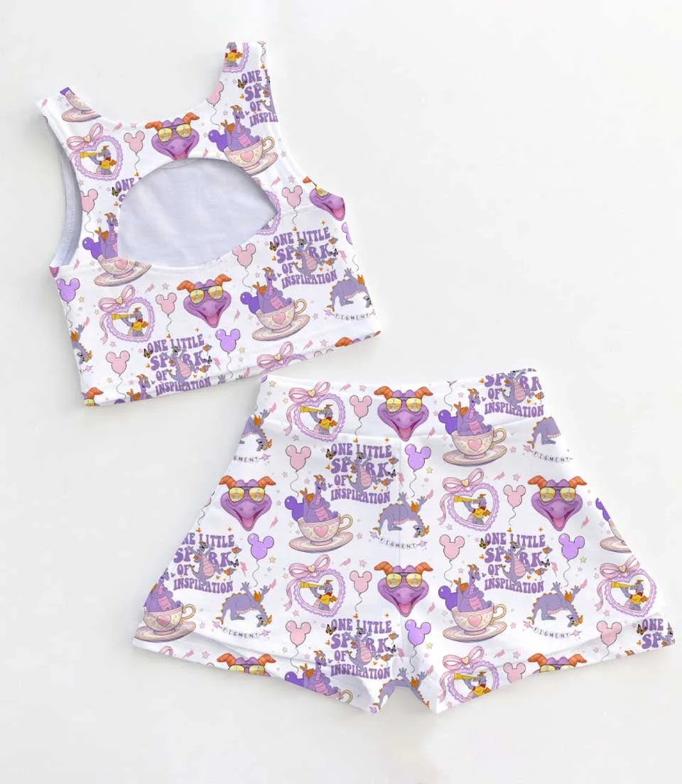 Figment Disney Dragon Dress Set, Journey Into Imagination Vacation Outfit - Image 2