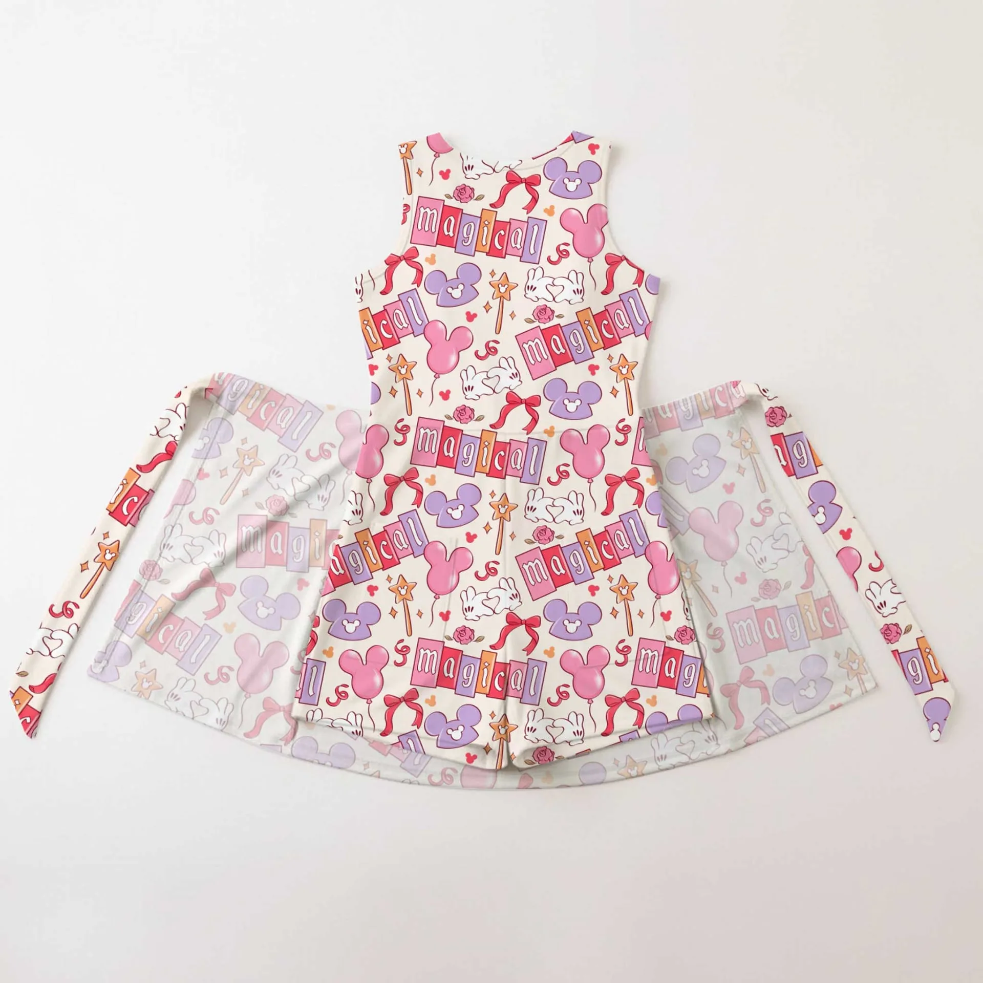 Girls Disney Magical Tennis Dress Skirt, Family Matching Outfit - Image 2