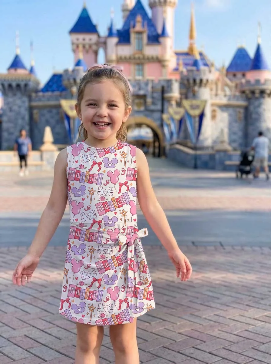 Girls Disney Magical Tennis Dress Skirt, Family Matching Outfit - Image 9