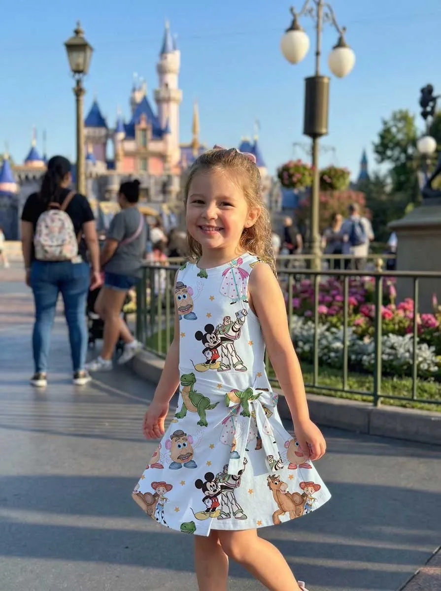 Girls Disney Toy Story Characters Tennis Dress Skirt, Family Matching Outfit - Image 6