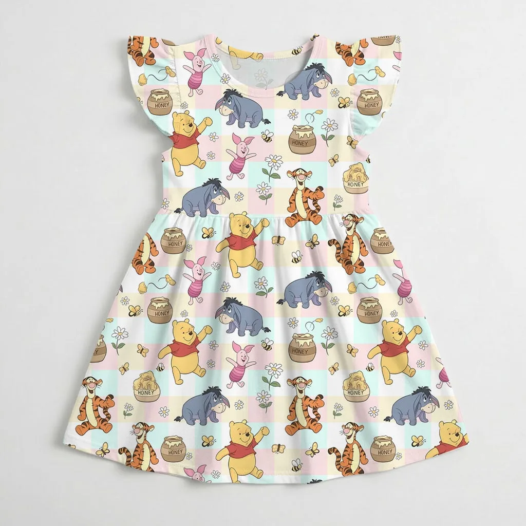 Disney Winnie The Pooh And Friends Mommy & Me Dress, Mama Mini Family Matching Outfit - Image 3
