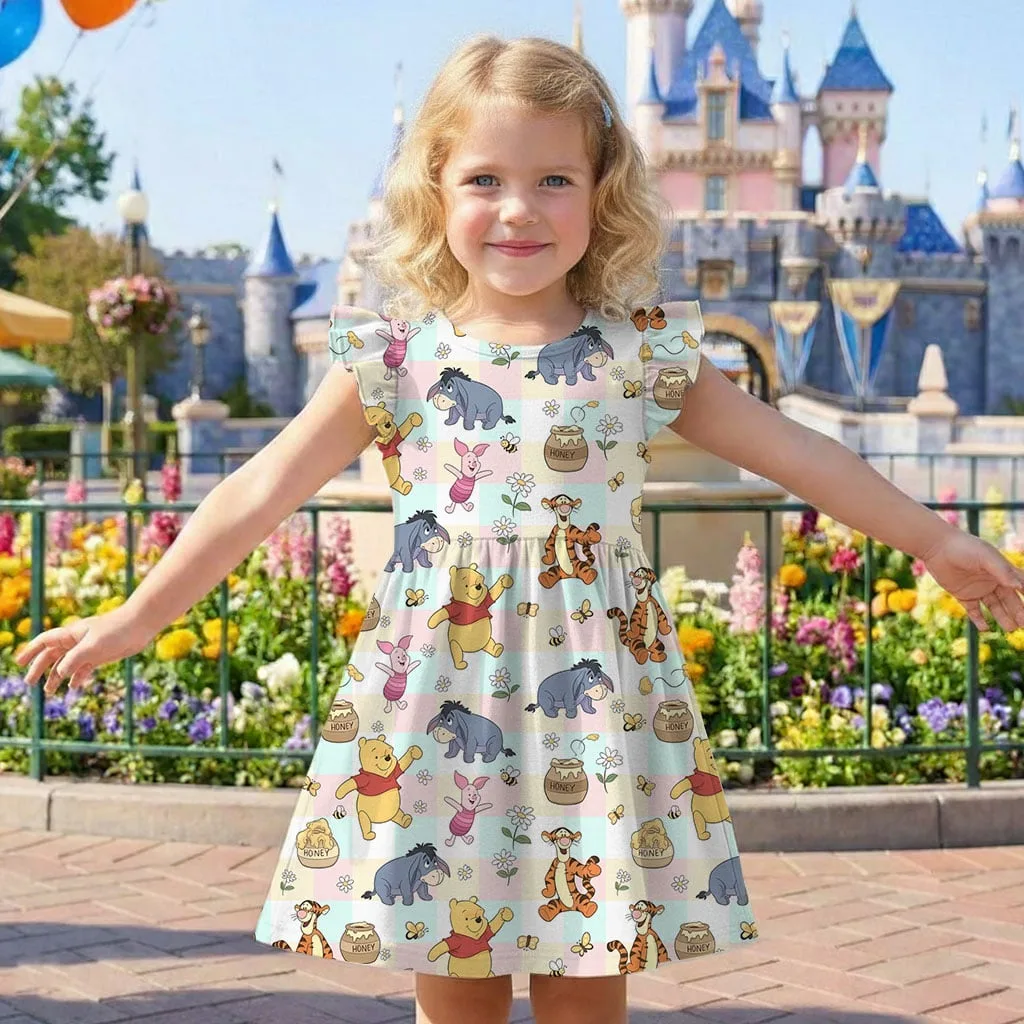 Disney Winnie The Pooh And Friends Mommy & Me Dress, Mama Mini Family Matching Outfit - Image 7