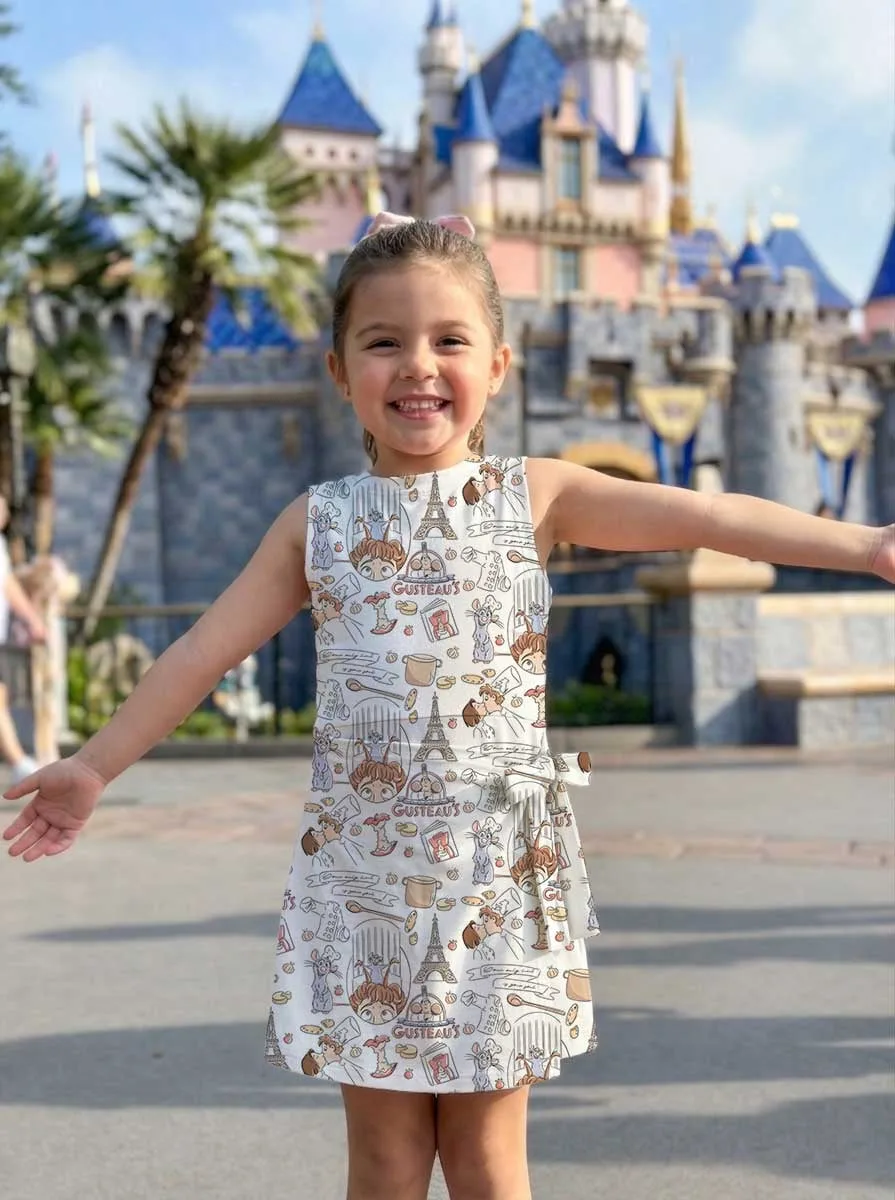 Girls Chef Remy Tennis Dress Skirt, Family Matching Disney Outfit - Image 4