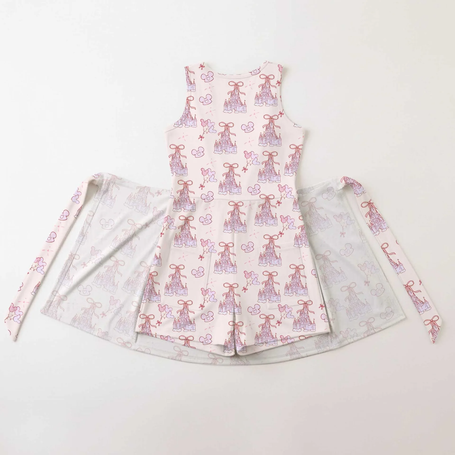 Girls Mickey Coquette Tennis Dress Skirt, Family Matching Disney Outfit - Image 9