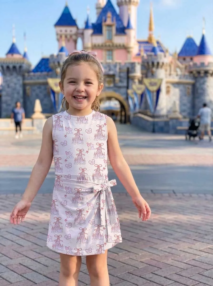 Girls Mickey Coquette Tennis Dress Skirt, Family Matching Disney Outfit - Image 3
