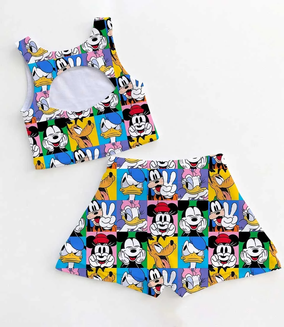 Mickey And Friends Dress Set, Disney Family Vacation Matching Outfit - Image 2