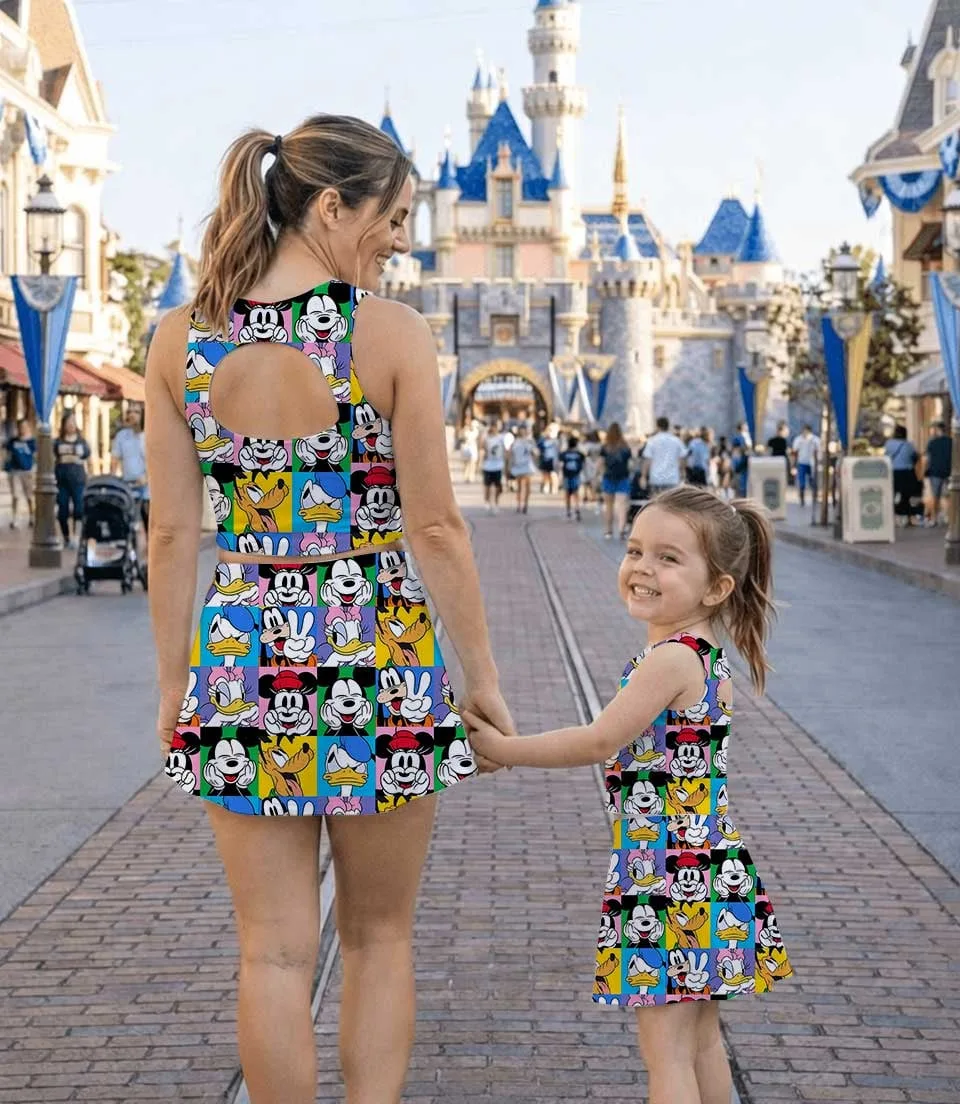 Mickey And Friends Dress Set, Disney Family Vacation Matching Outfit - Image 6