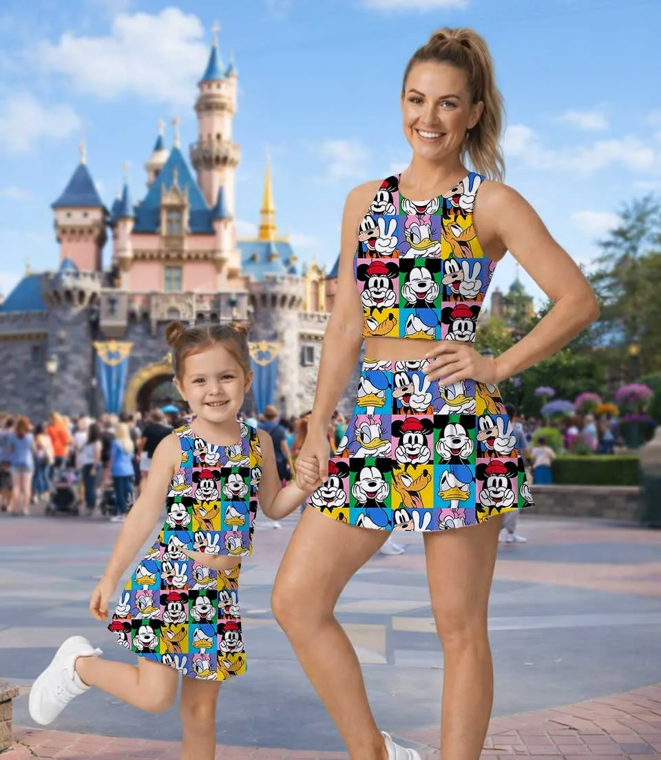 Mickey And Friends Dress Set, Disney Family Vacation Matching Outfit - Image 5