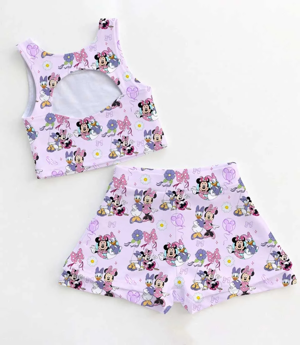 Minnie & Daisy Dress Set, Girls Just Wanna Have Fun Vacation Outfit - Image 2