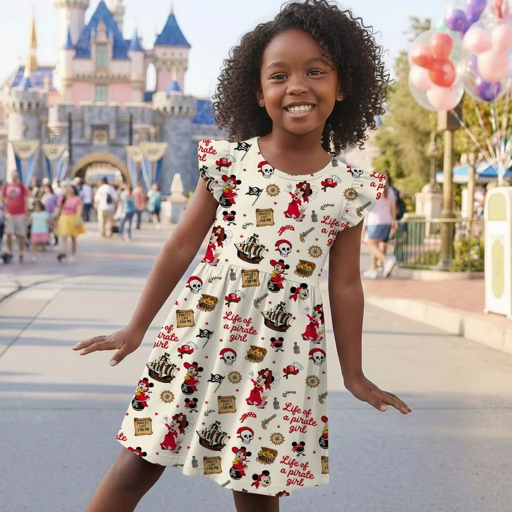 Mickey Pirate Mommy & Me Dress, Mama Mini Adventure Matching Outfit - Image 6