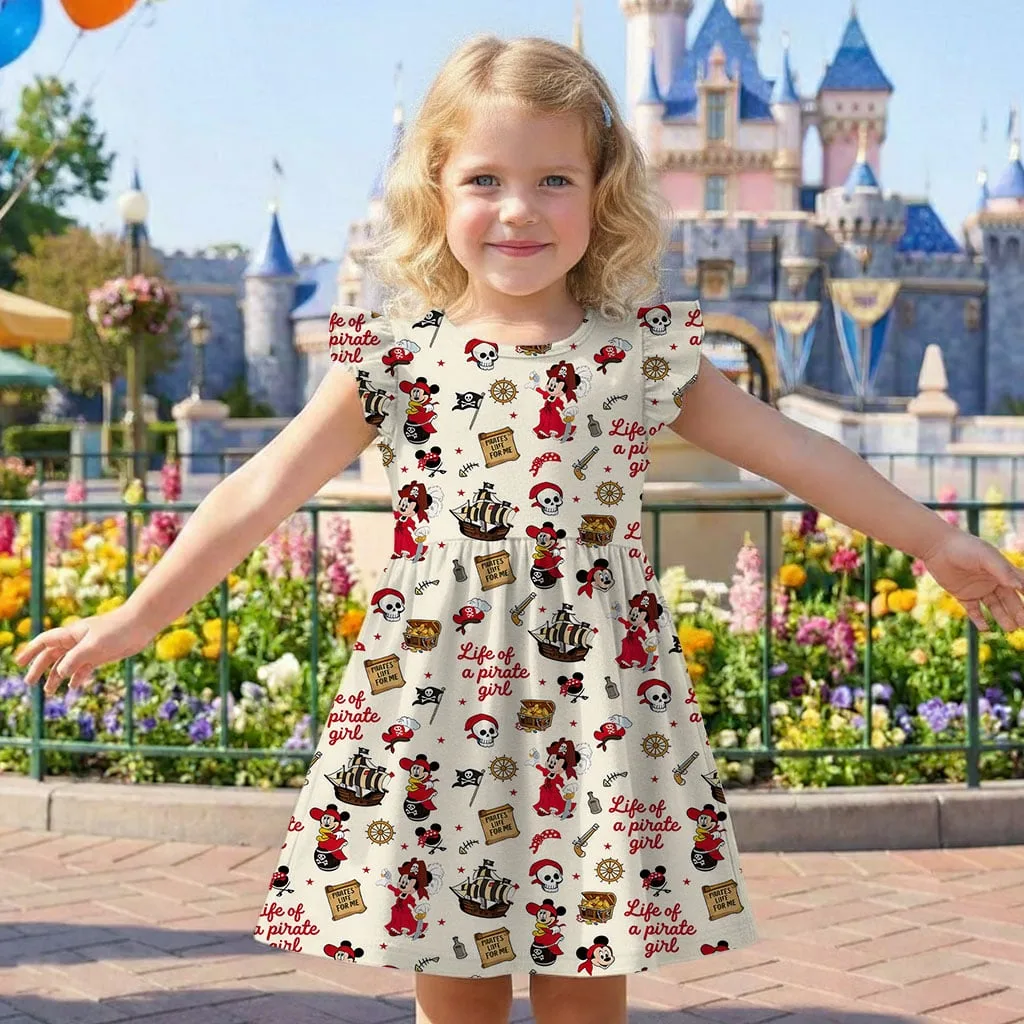 Mickey Pirate Mommy & Me Dress, Mama Mini Adventure Matching Outfit - Image 7