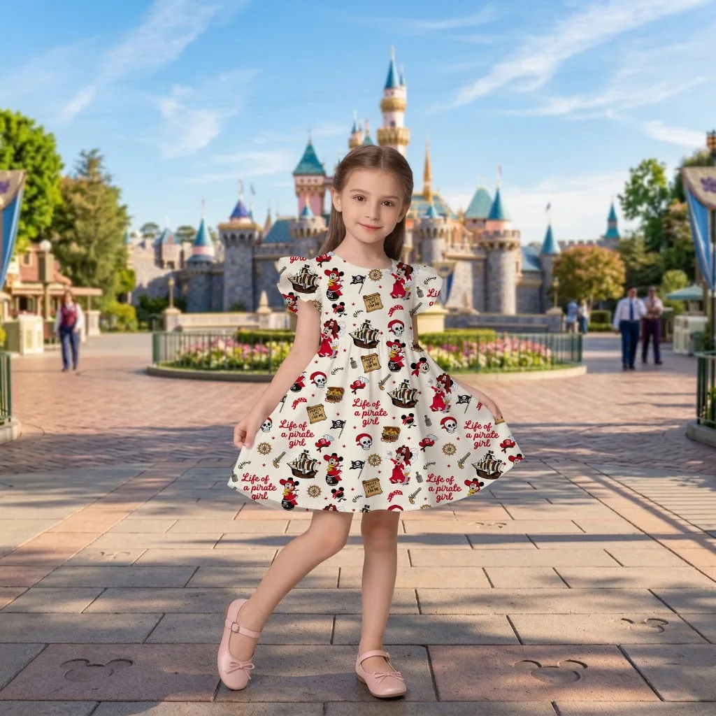 Mickey Pirate Mommy & Me Dress, Mama Mini Adventure Matching Outfit - Image 9