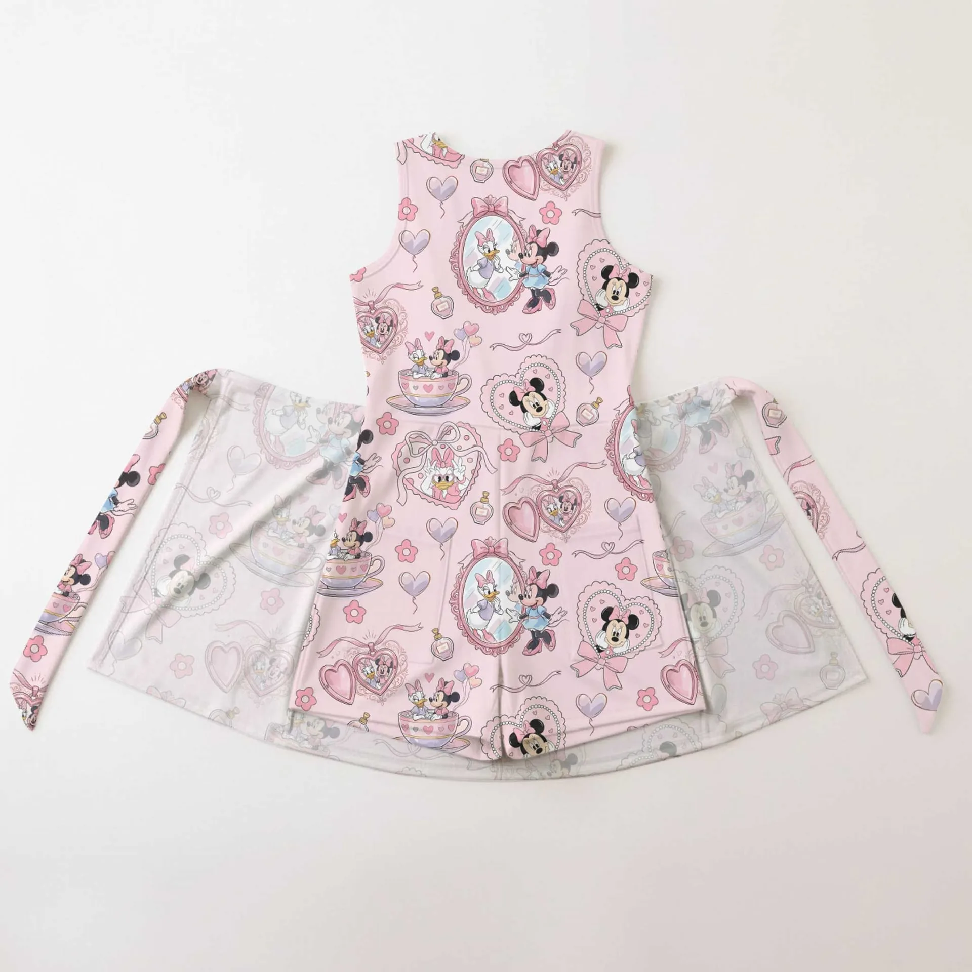 Girls Minnie Daisy Bestie Tennis Dress Skirt, Family Matching Disney Outfit - Image 2