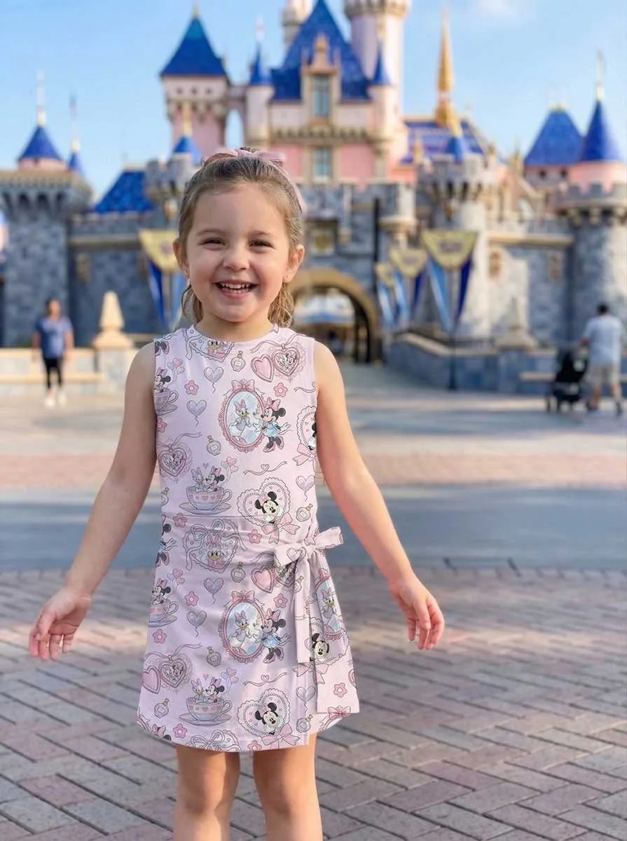 Girls Minnie Daisy Bestie Tennis Dress Skirt, Family Matching Disney Outfit - Image 8