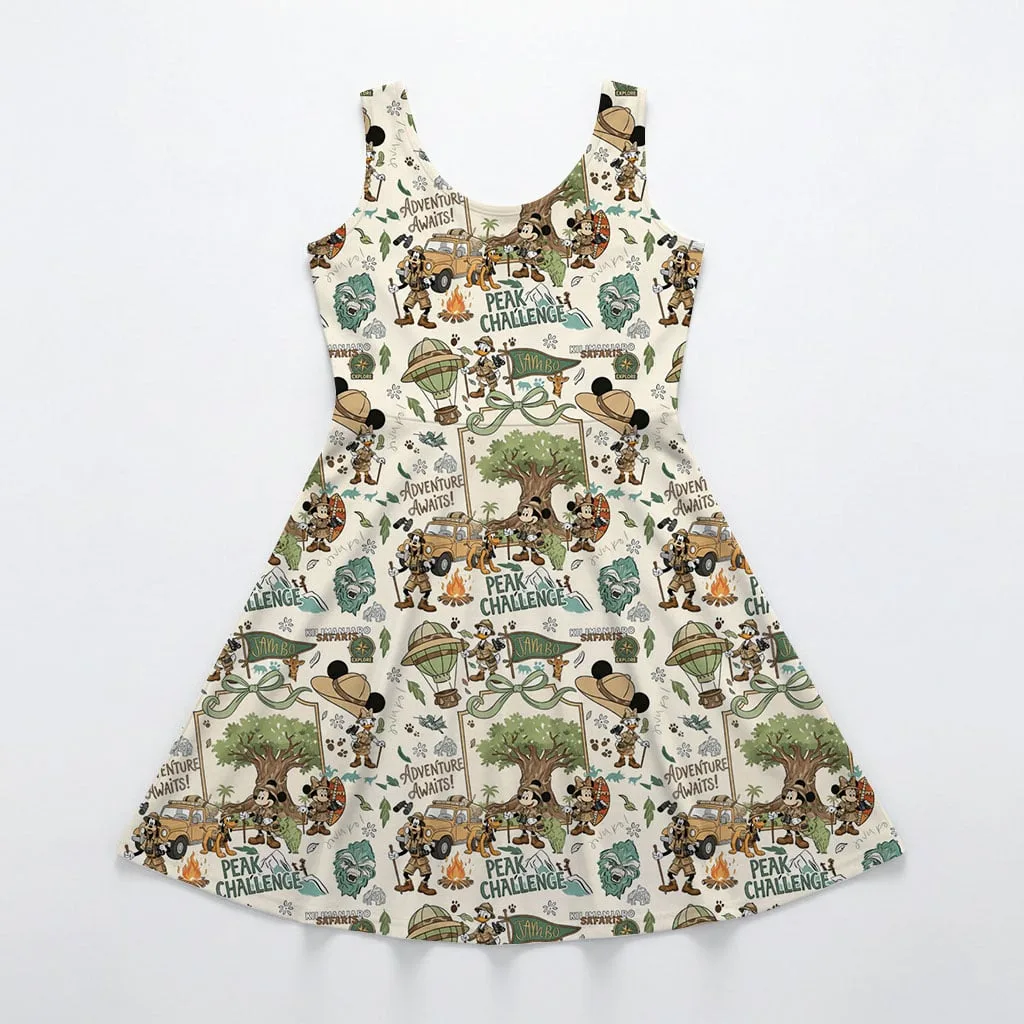Disney Mickey And Friends Adventure Mommy & Me Dress, Mama Mini Family Matching Outfit - Image 3