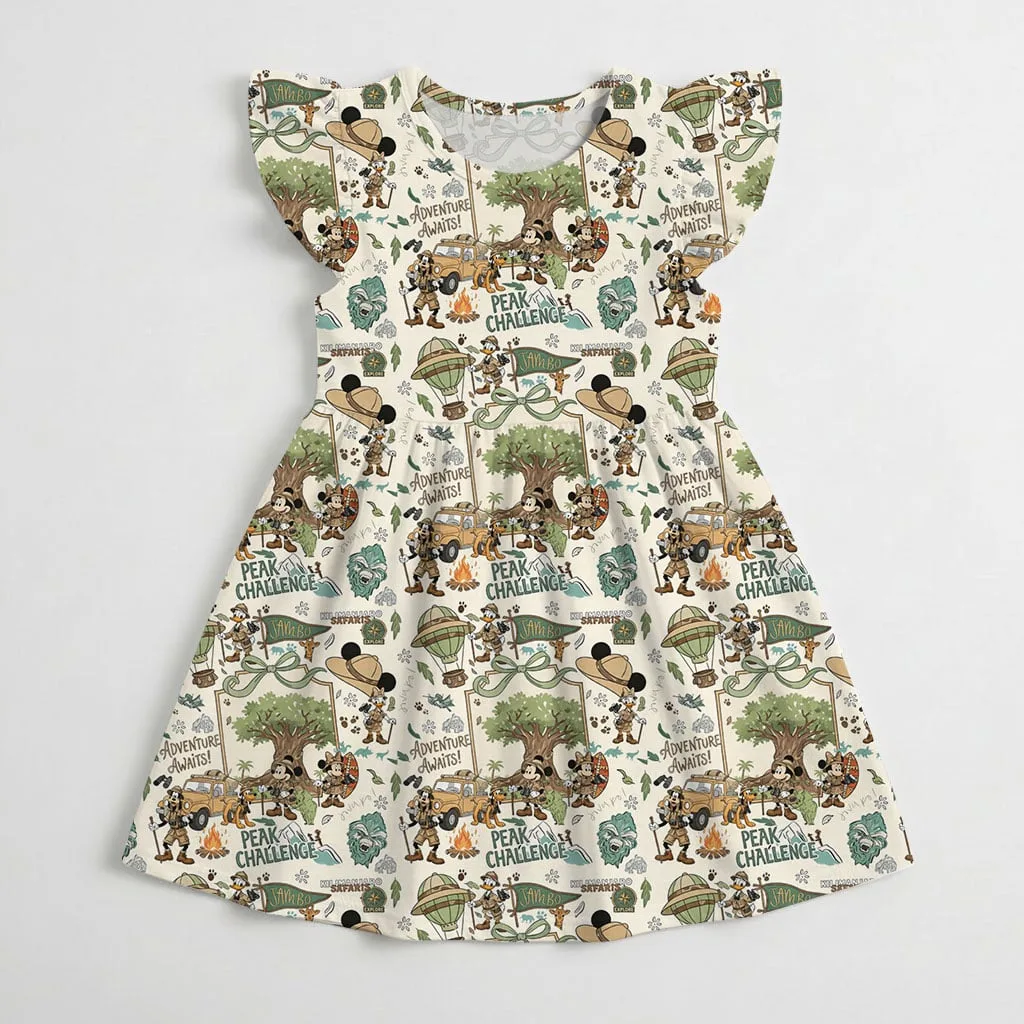 Disney Mickey And Friends Adventure Mommy & Me Dress, Mama Mini Family Matching Outfit - Image 4