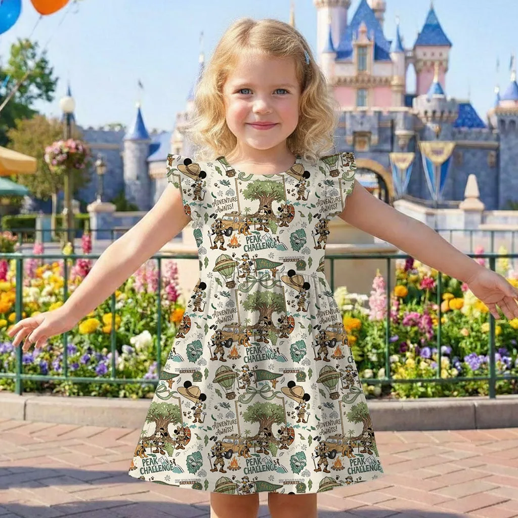 Disney Mickey And Friends Adventure Mommy & Me Dress, Mama Mini Family Matching Outfit - Image 7