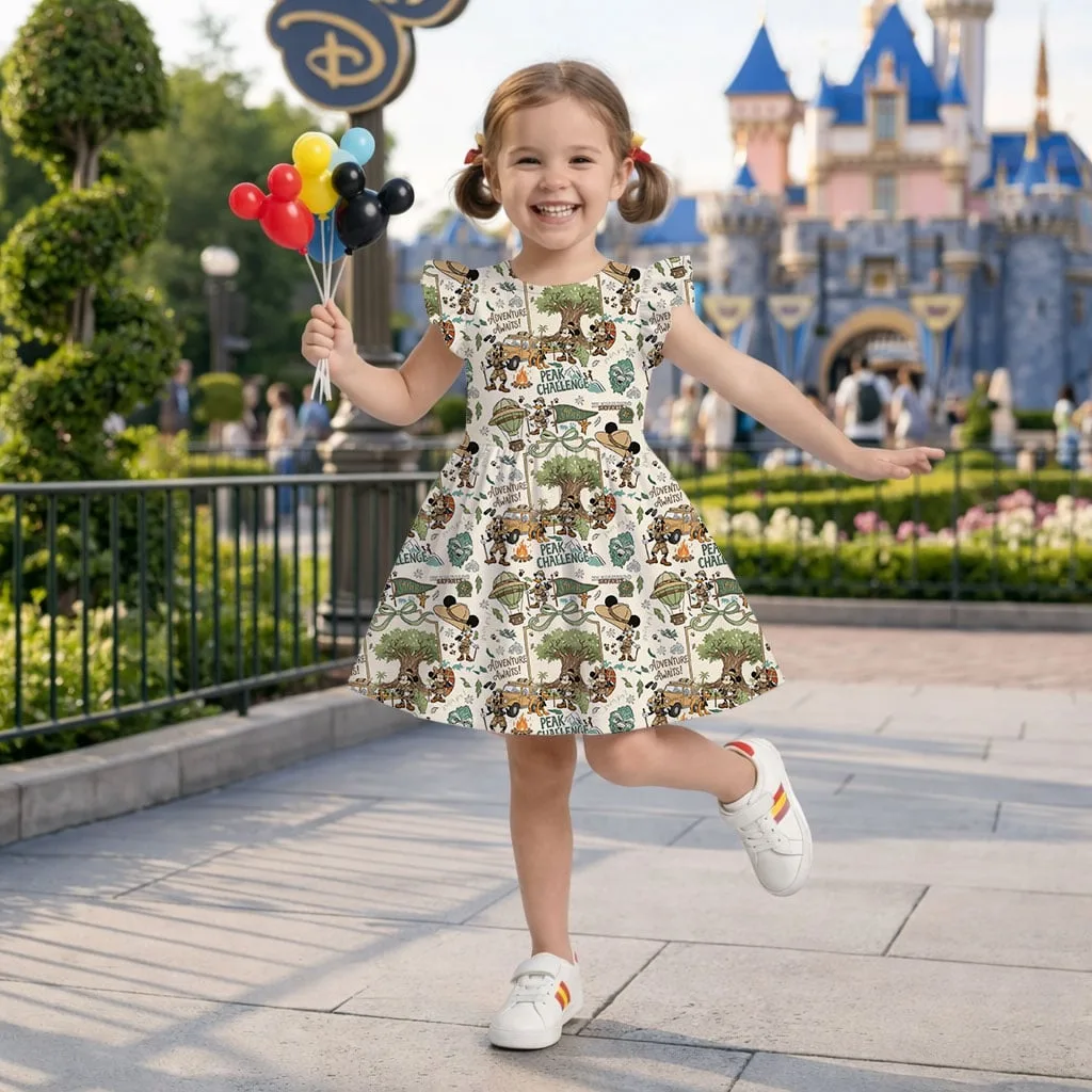 Disney Mickey And Friends Adventure Mommy & Me Dress, Mama Mini Family Matching Outfit - Image 8