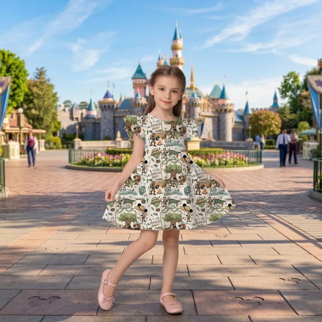 Disney Mickey And Friends Adventure Mommy & Me Dress, Mama Mini Family Matching Outfit - Image 9