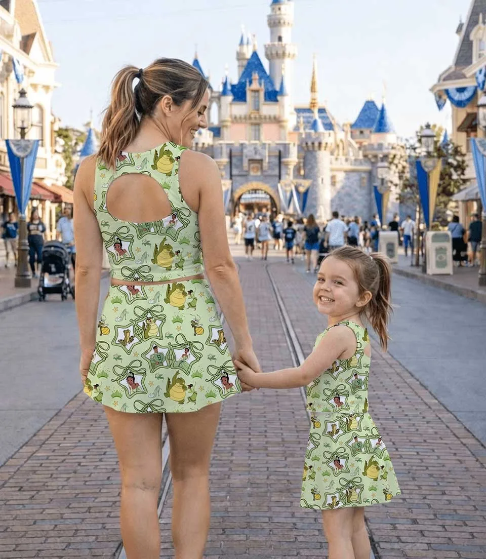 Women's Tiana Activewear Set, Princess Athletic Dress & Skort Outfit, Family Matching Sportswear - Image 6