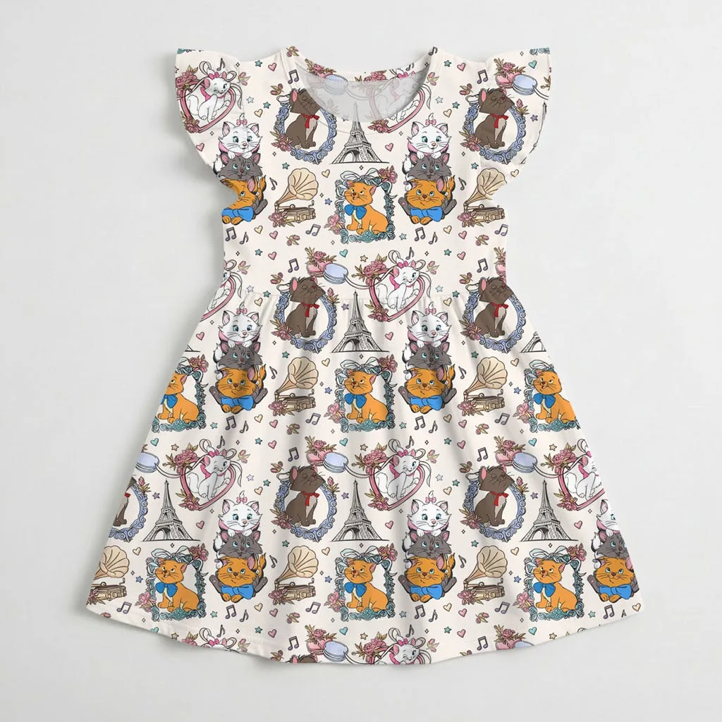Disney Marie And Friends Mommy & Me Dress, Mama Mini Family Matching Outfit - Image 4