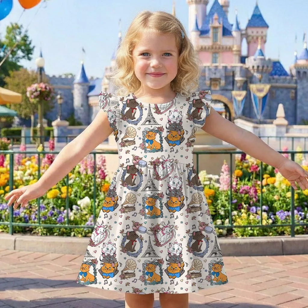 Disney Marie And Friends Mommy & Me Dress, Mama Mini Family Matching Outfit - Image 8