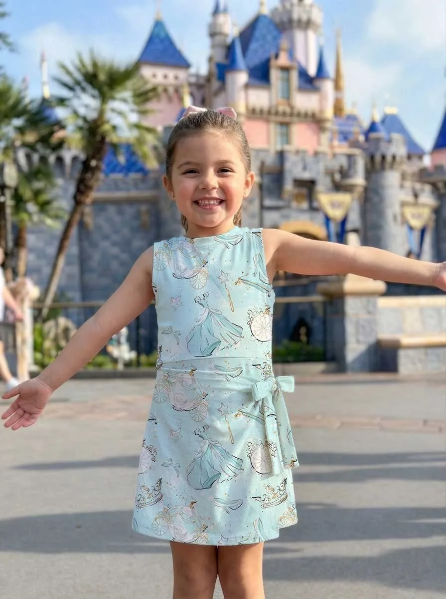 Girls Disney Cinderella Princess Fairytale Tennis Dress Skirt, Family Matching Outfit - Image 7