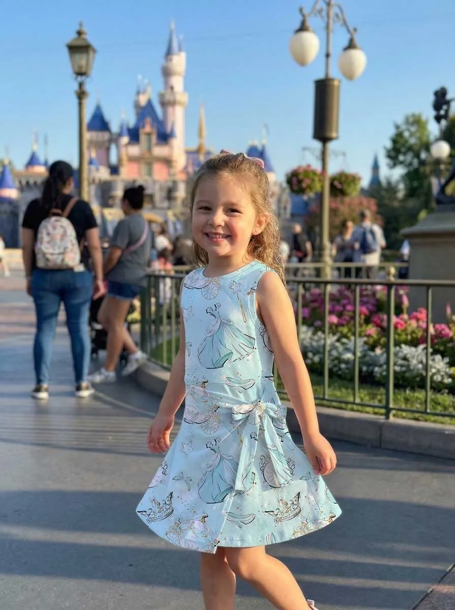 Girls Disney Cinderella Princess Fairytale Tennis Dress Skirt, Family Matching Outfit - Image 8