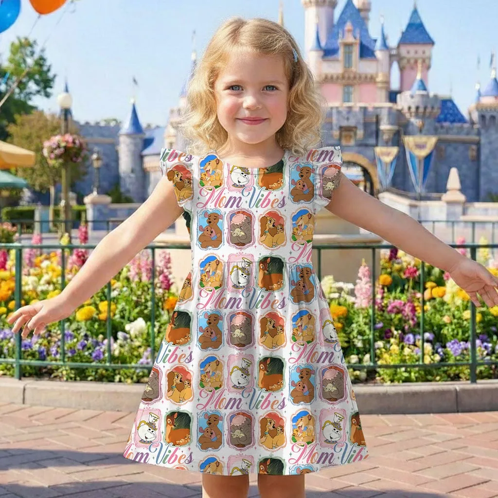 Disney Mom Vibes Mommy & Me Dress, Mama Mini Family Matching Outfit - Image 8