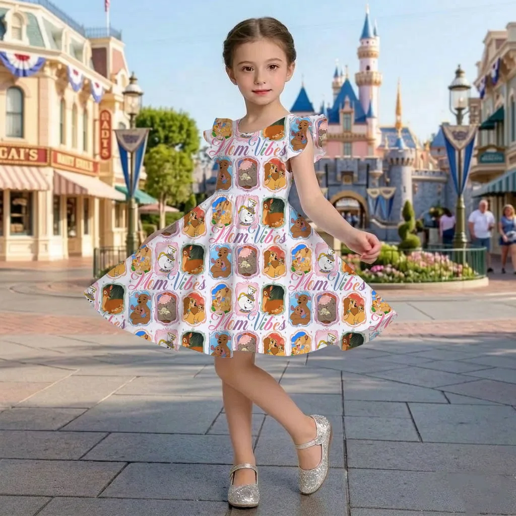 Disney Mom Vibes Mommy & Me Dress, Mama Mini Family Matching Outfit - Image 6