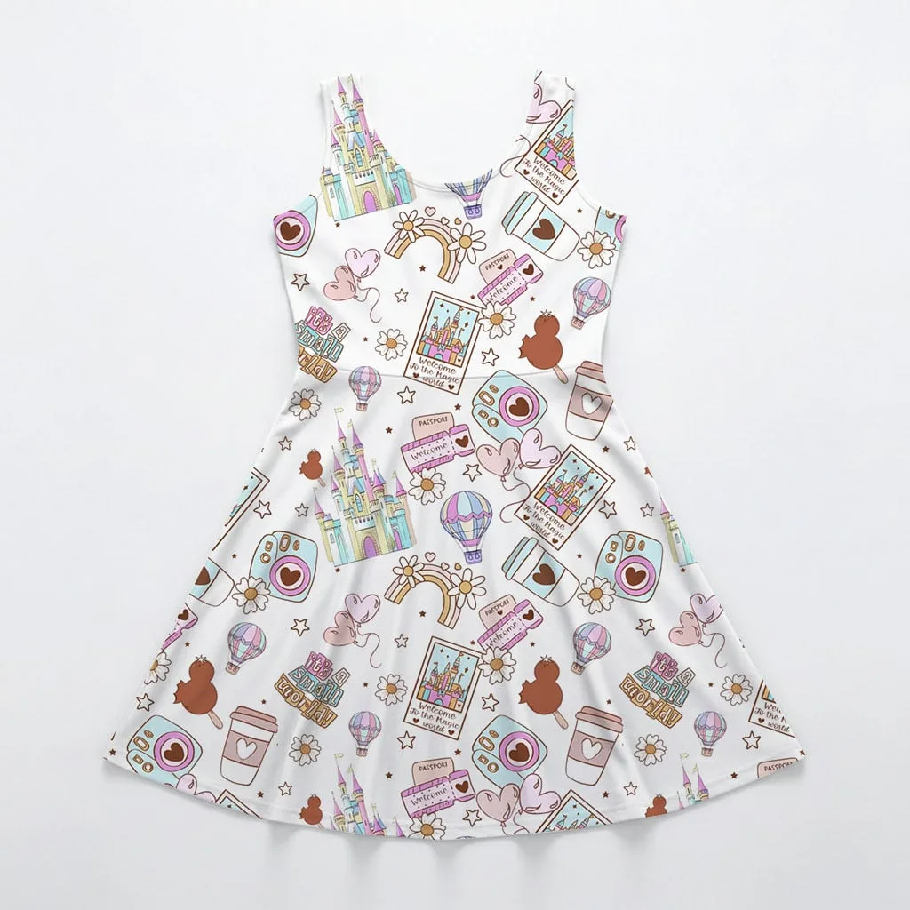 Disney Magic World Mommy & Me Dress, Mama Mini Family Matching Outfit - Image 3