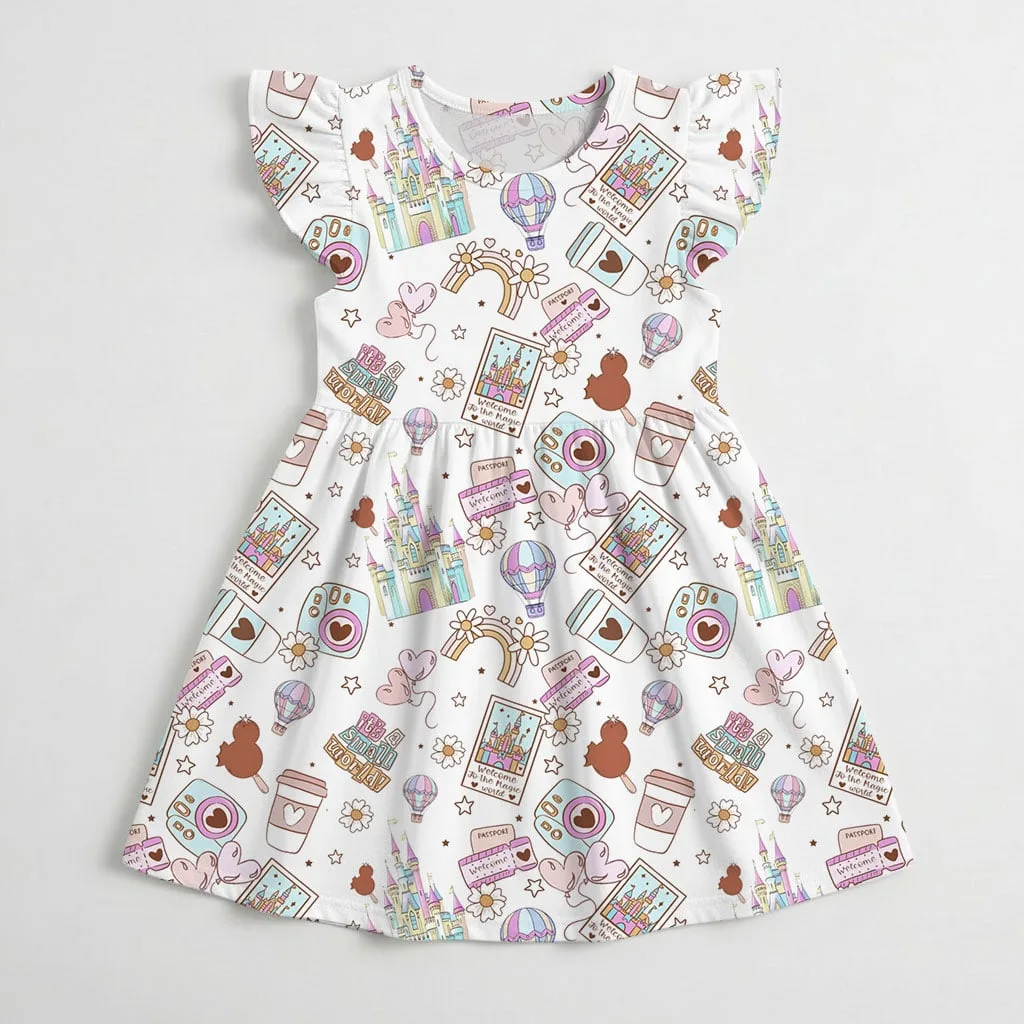 Disney Magic World Mommy & Me Dress, Mama Mini Family Matching Outfit - Image 4
